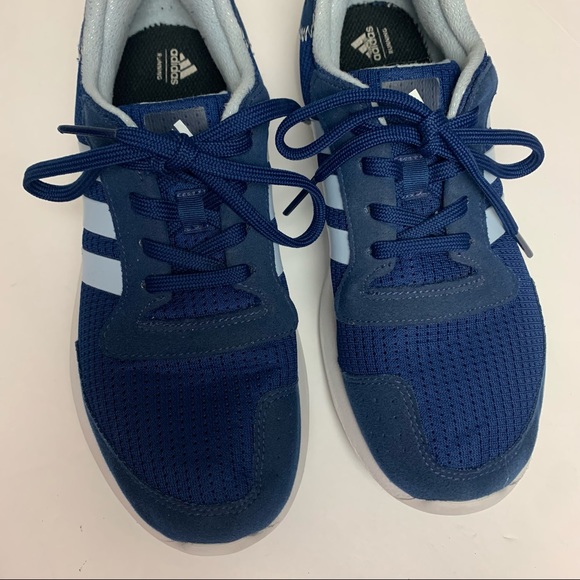 Adidas Element Refresh Cloudfoam Running Shoes Blue Size 7.5 - Picture 3 of 9